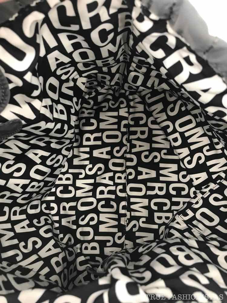 By Jacobs Tote Monogram Marc Tote Marc Bag Grey Pre-Owned
