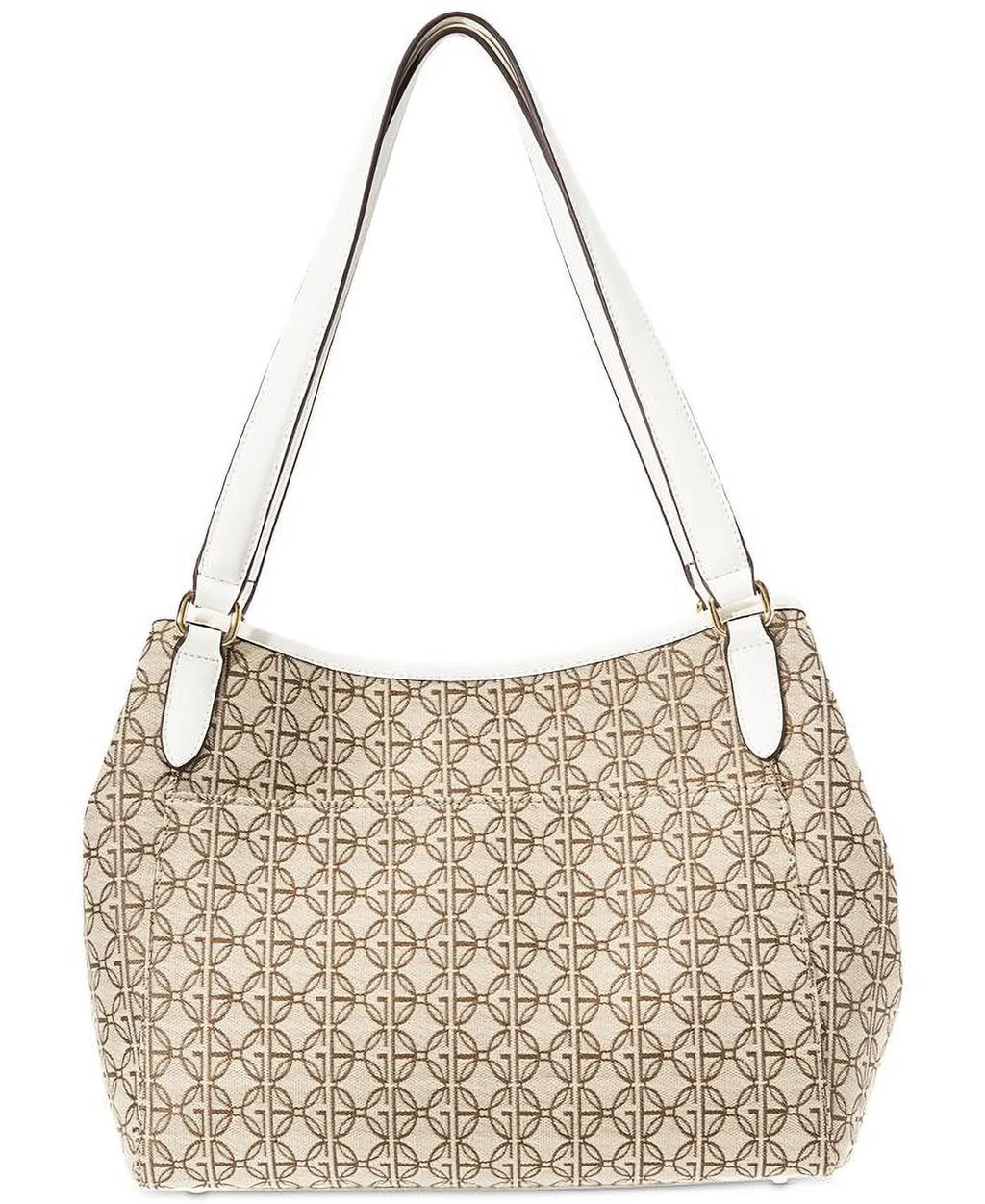 Shoulder White Signature Giani 4 Jacquard Logo Bag Bernini Poster