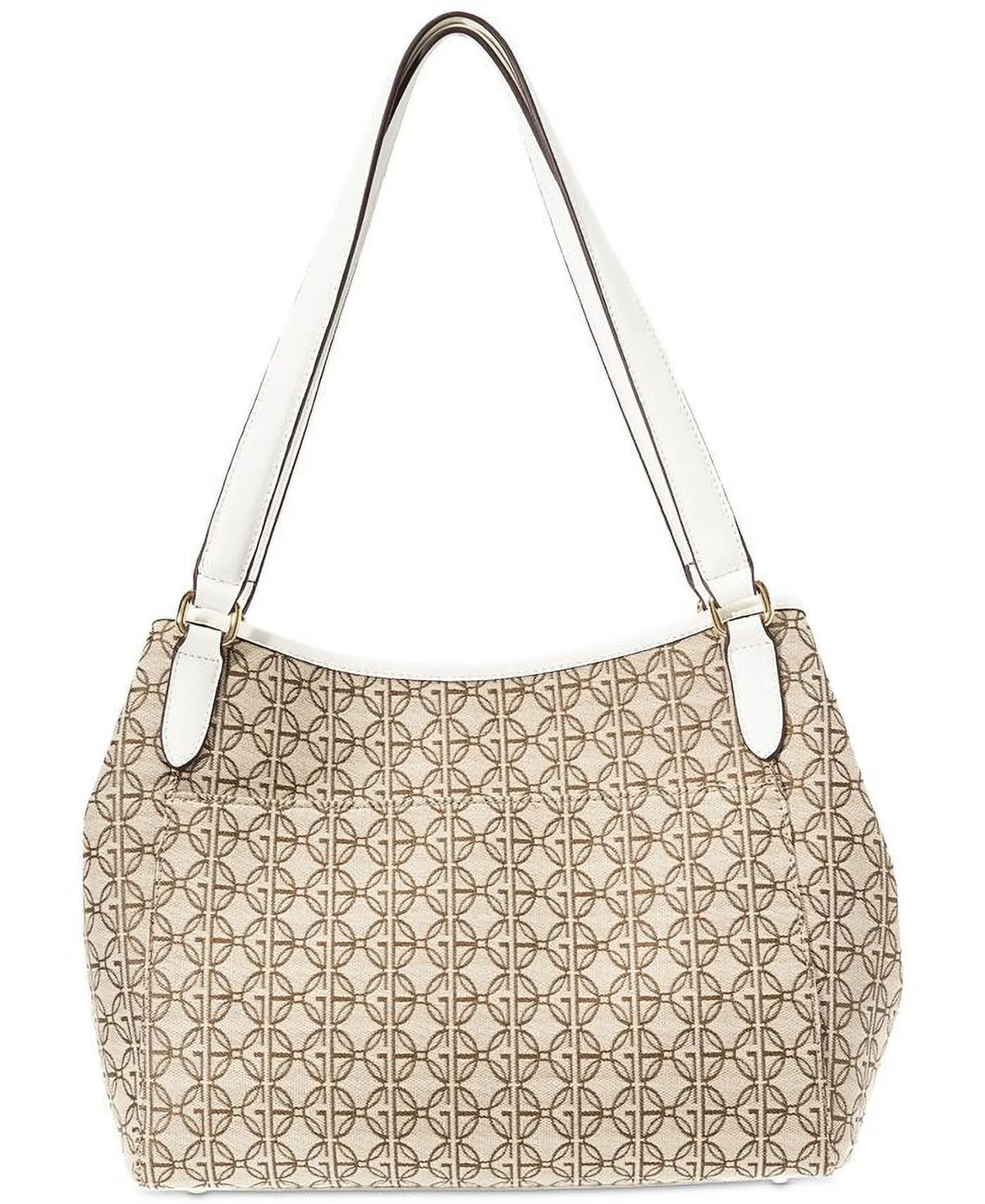 Shoulder White Signature Giani 4 Jacquard Logo Bag Bernini Poster