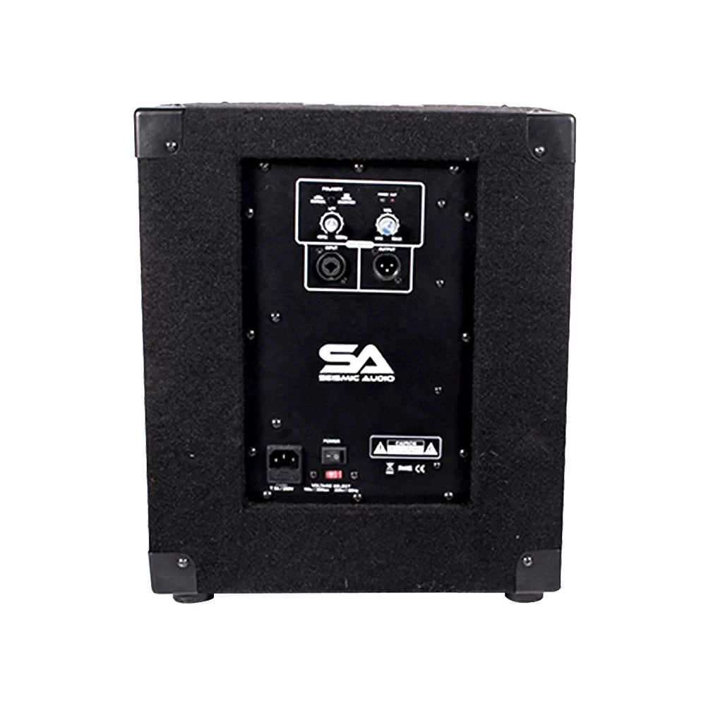 Speaker Seismic Band Really-Mini-Tremor DJ Pro Powered Audio New Audio PA 10" Audio 500W PRO - Cabinet Subwoofer