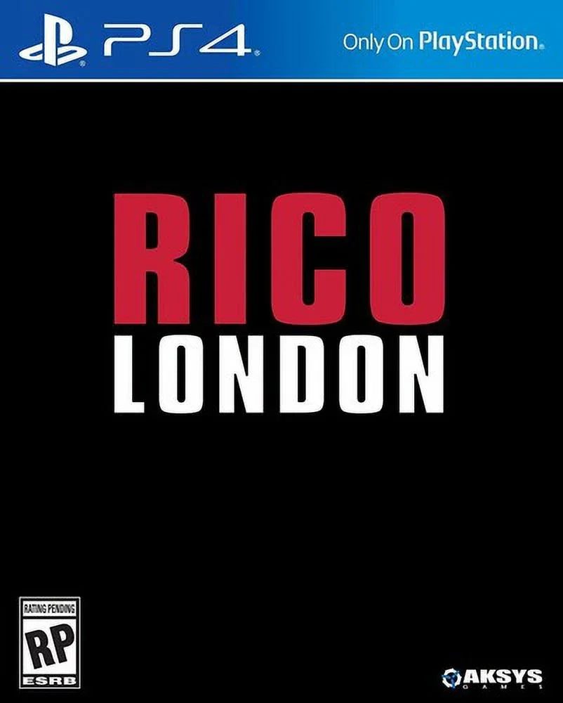 4 4 PlayStation PS RICO [VIDEOGAMES] London for