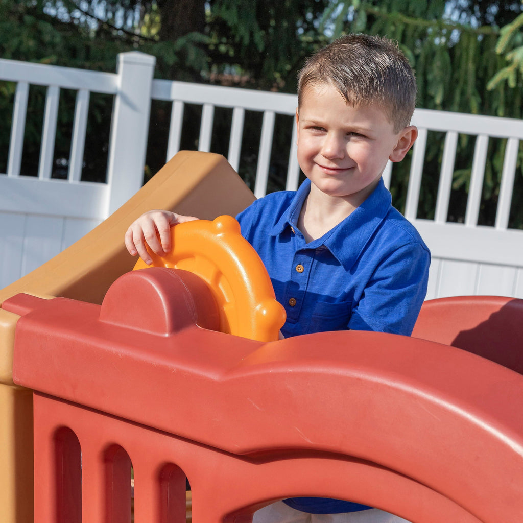 Play Up Double Toddlers Step2 Climber, Slide