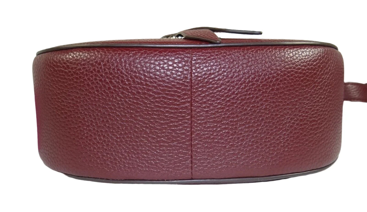 Leather Kate Bag Pebbled New Knott Spade crossbody York Saddle Medium