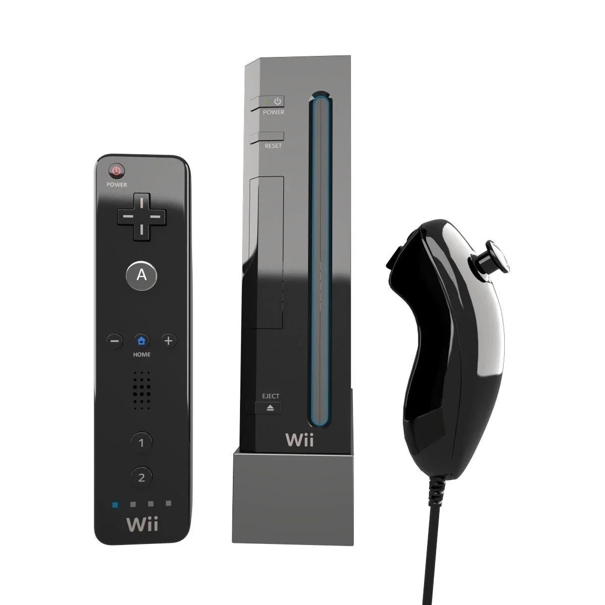Gaming Black Console BOLT Bundle Like Kit Nintendo Cleaning + Wii Headset New) AXTION (Refurbished: Pre-Owned