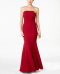 Sheath Strapless Full Evening Length Jill Womens Sleeveless Dress Stuart