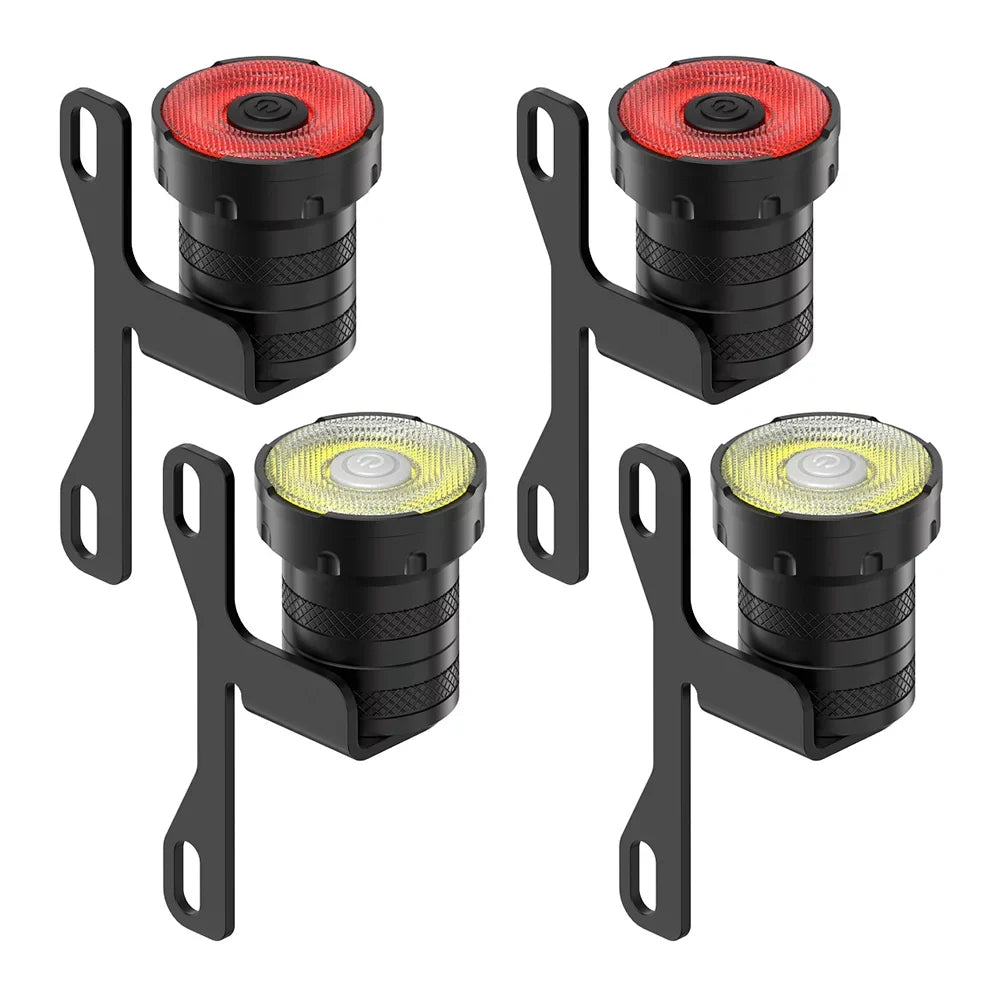 Rechargeable Rear Andoer Front with Skateboard and USB Charging Set 4-in-1 Longboard Cable Skateboard