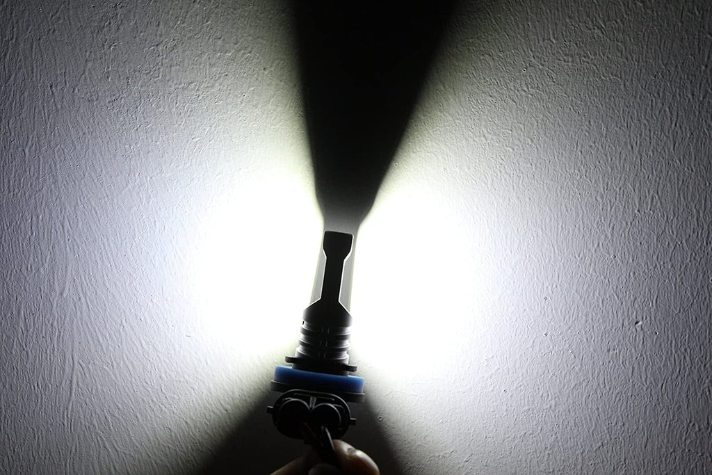 Bright H8 LED Alla 2014 Santa 6000K Replacement 2013 H8LL 2x Bulbs 2015 Xenon Front White Lamps Light for Super Fe 2016 Lighting XL Fe/Santa Fog