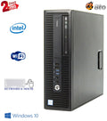 (Refurbished) 1TB 120GB 8GB Mouse, HDD, 3.3GHz Ram, SSD, & Keyboard Pentium PC Pro CPU Pre-Owned G4400 G2 HP WiFi, Computer 600 Win10 Desktop DVD,