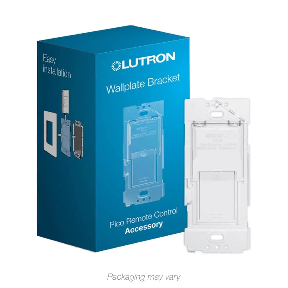 Lutron Home | White PJ2-2B-GWH-L01 Pico Caseta | Remote for On/Off Switch Switching Smart with Bracket Wallplate