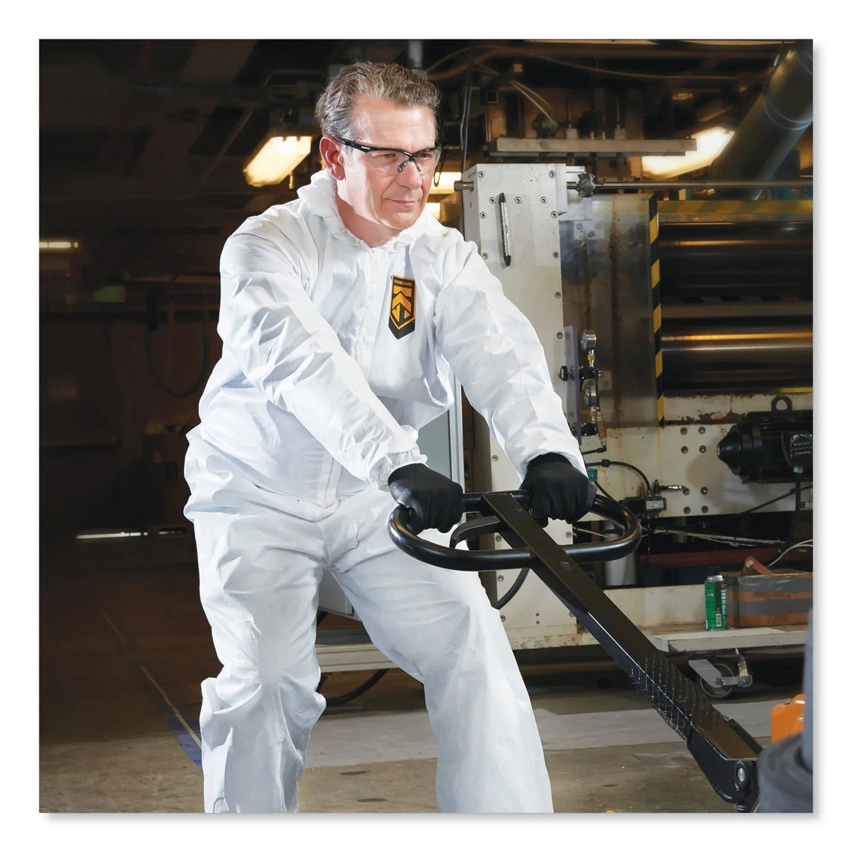 Coveralls, Elastic 24/carton White, Protection Back, Kleenguard™ Medium, Breathable Particle A20 Hood,