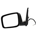 08-13 Left Power View Fits No W/Heat Textured Rogue Driver Camera Side Mirror