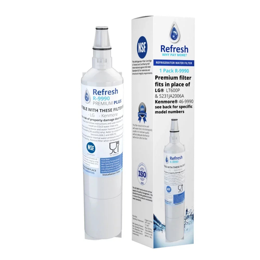 Refresh Replacement RWF1051 LG For -by Filter (2 Water Pack) Tier1