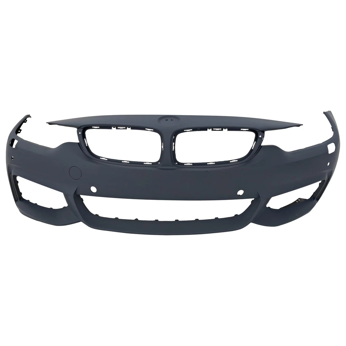 Front Compatible Conv/Coupe/HB- Line with 2014-2018 CAPA HLW COVER Holes/Cam Sport M 4-SERIES PDC Primed BUMPER Sensor with For