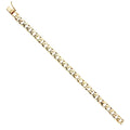 Gift Bracelets - Women Weight Elegant | Jewelry 14KY for Yellow Men Men’s | and Chain Cuban Gold Gold wristband Link 14k | for 14.7 8"