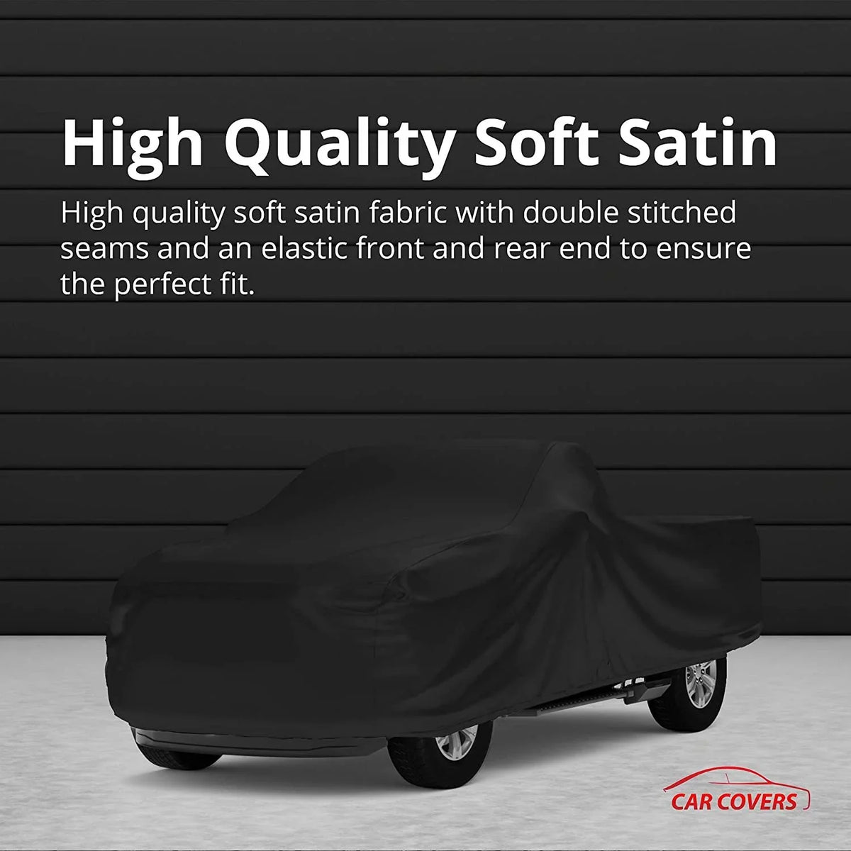 '- Ultra Cover Cab, Includes Looking Compatible Between Use Storage Keep Satin Crew Truck - Material Indoor 4.5 with Bag Black 2001-2004 GMC - Vehicle Soft Foot Sonoma - Indoor Bed
