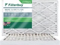 AC MERV Filters Pleated 13 8x24x2 (2-Pack) Air HVAC Filterbuy Furnace