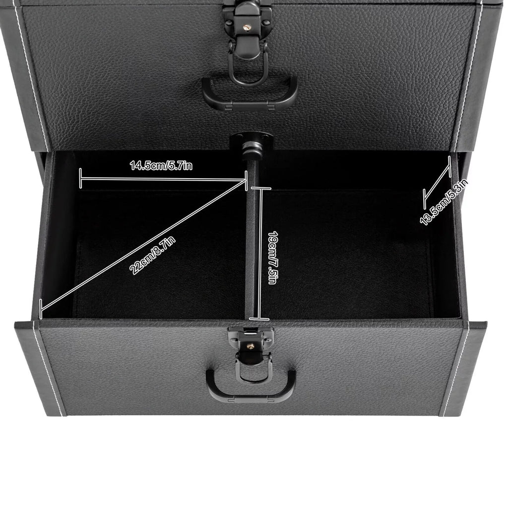 Luggage Case Miumaeov Storage Nail Polish Organizer Box Cosmetic Professional Train Rolling Makeup Trolley