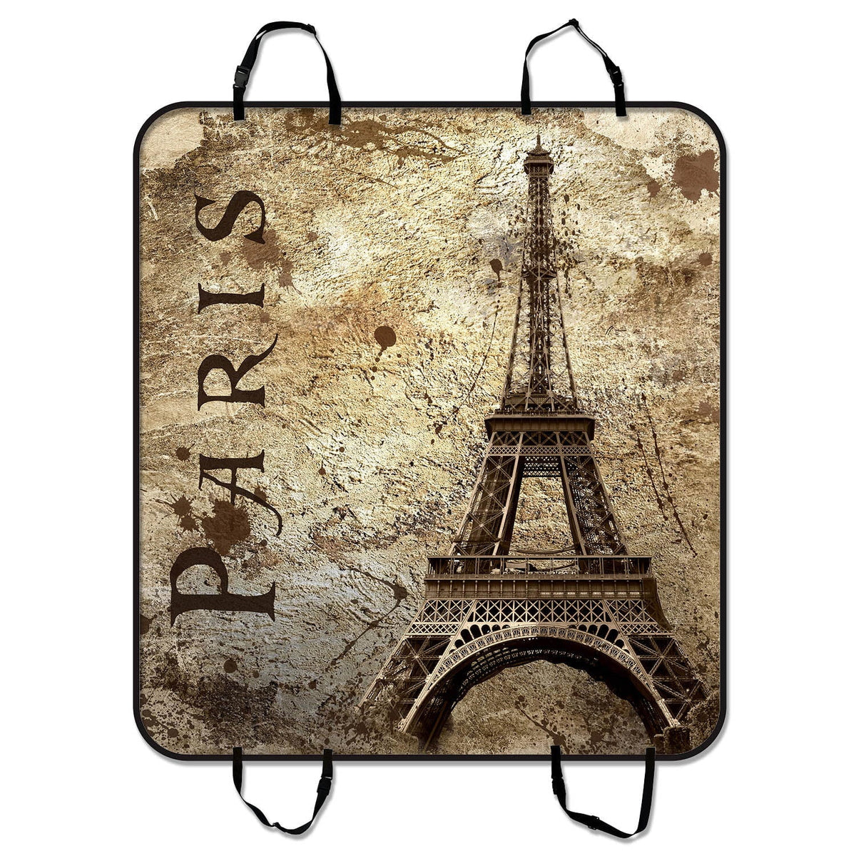 Seat Pet inches Mat Car Tower Cover 54x60 GCKG For and Mat Dog Hammock Cars Seat SUV Eiffel Cargo Paris Trucks Trunk Car Mat
