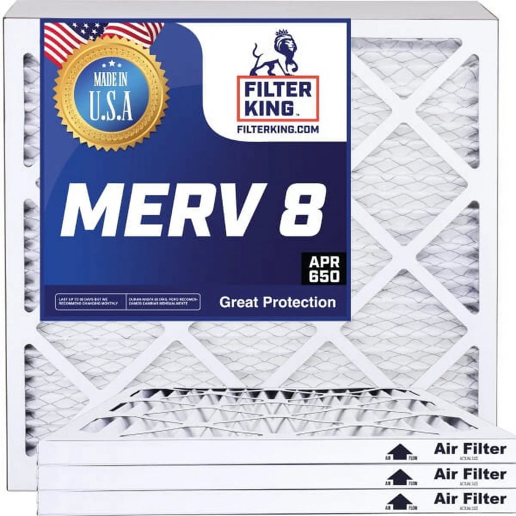 King MERV 57 | HVAC 26x57x1 A/C 8 x Filters IN | Furnace | .75" Filter USA MADE Pleated Air Filter x 26 | Size: 4-PACK Actual