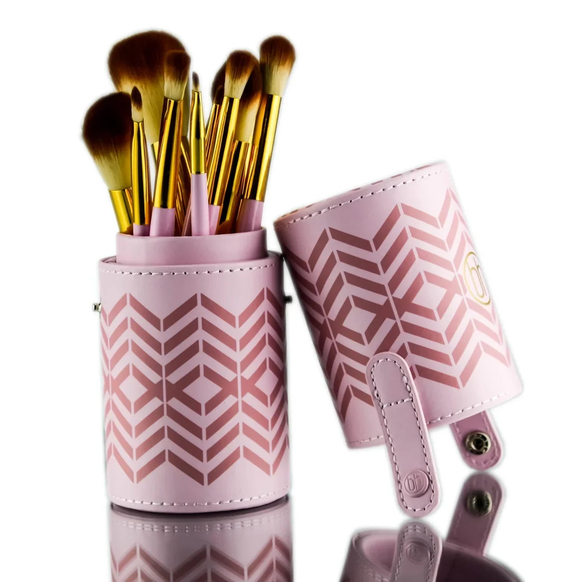 BH Cosmetics 10 Perfection Brush Pink Piece Set