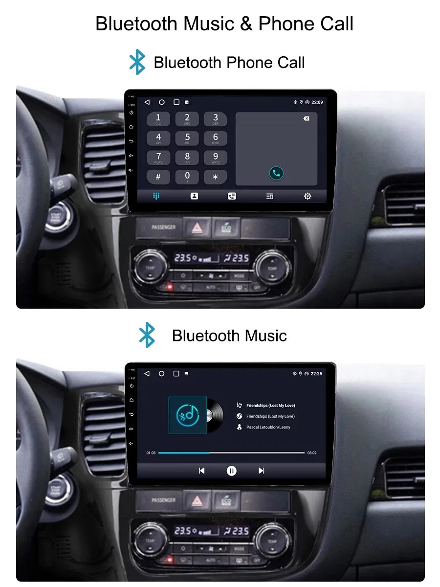 Android GPS Navigation Player Outlander Car GG0W For - Auto 2018 Multimedia Android 2012 3 GF0W Mitsubishi Radio Carplay