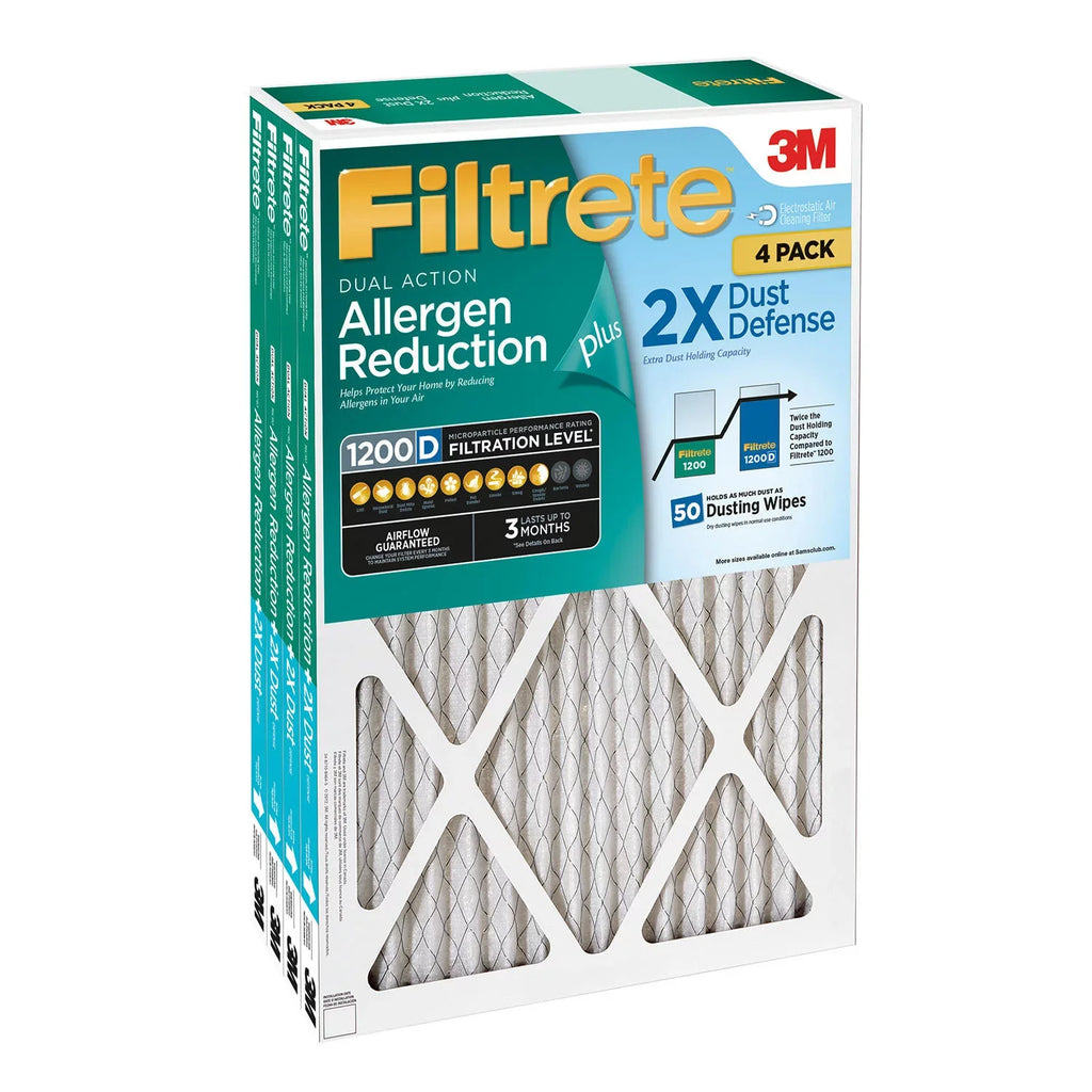 Plus x Allergen 25 Filter, 25 in Dust in Filtrete(TM) in 1 Reduction x