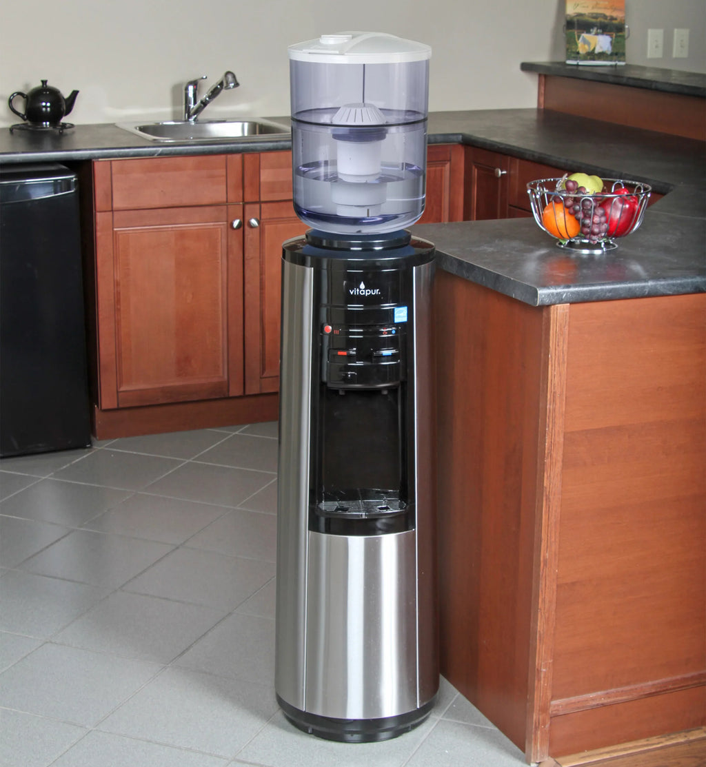 Cold) Stainless Dispenser Steel and Vitapur Load (Hot, Top Water Room