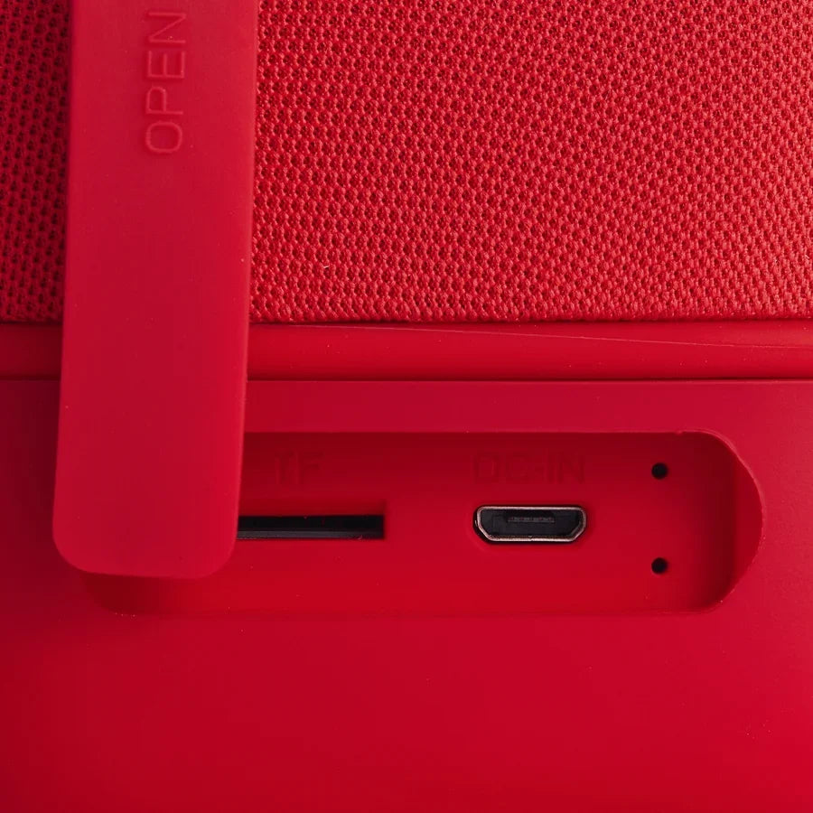 Verbatim - Wireless Speaker Red Bluetooth System 70225