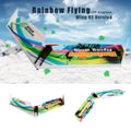 Rainbow 800mm KIT V2 Delta E0511 Wing Tail-pusher Wing Airplane Hobby Wingspan Flying Dancing Aircraft RC