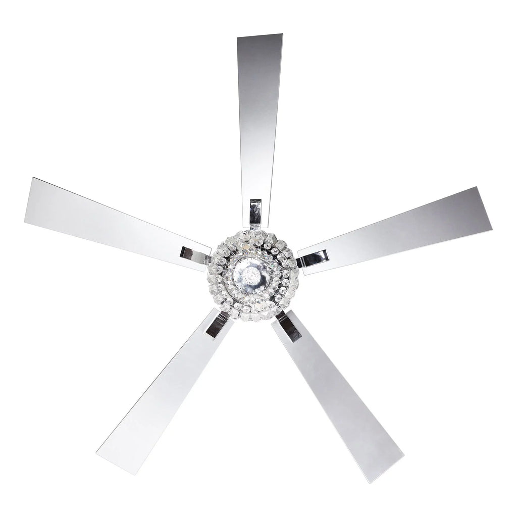 Ceiling Light Included Fan Uncle Brushed Remote Crystal Fan 48 5 Ceiling Chandelier Fan Blades, Not Inches with Reverse 2 Modern and Ceiling Nickel and Bulb with Parrot