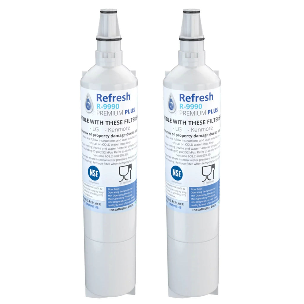 Refresh Replacement RWF1051 LG For -by Filter (2 Water Pack) Tier1