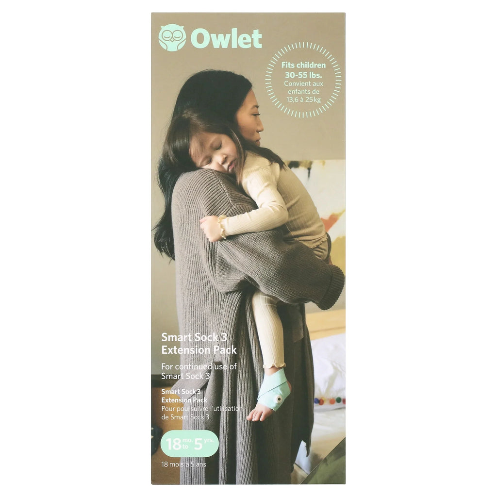 Sock BMEP3NNBBJ Monitor Extension Pack Video Dream Mint Owlet Green Baby