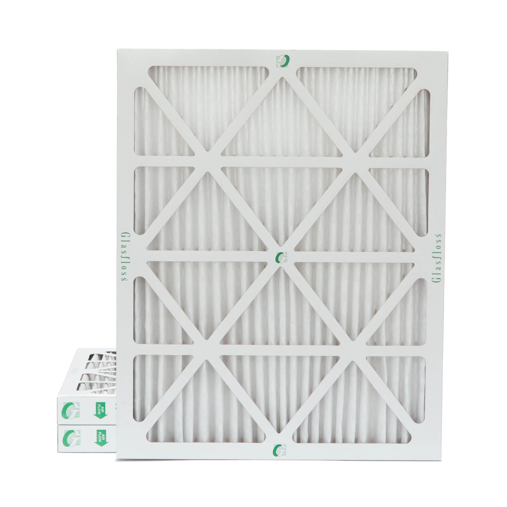 3 by 18x24x2 1-3/4 Air Filters x Size: Pleated 2" Glasfloss. Inch of 17-1/2 10 23-1/2 Pack MERV x Actual
