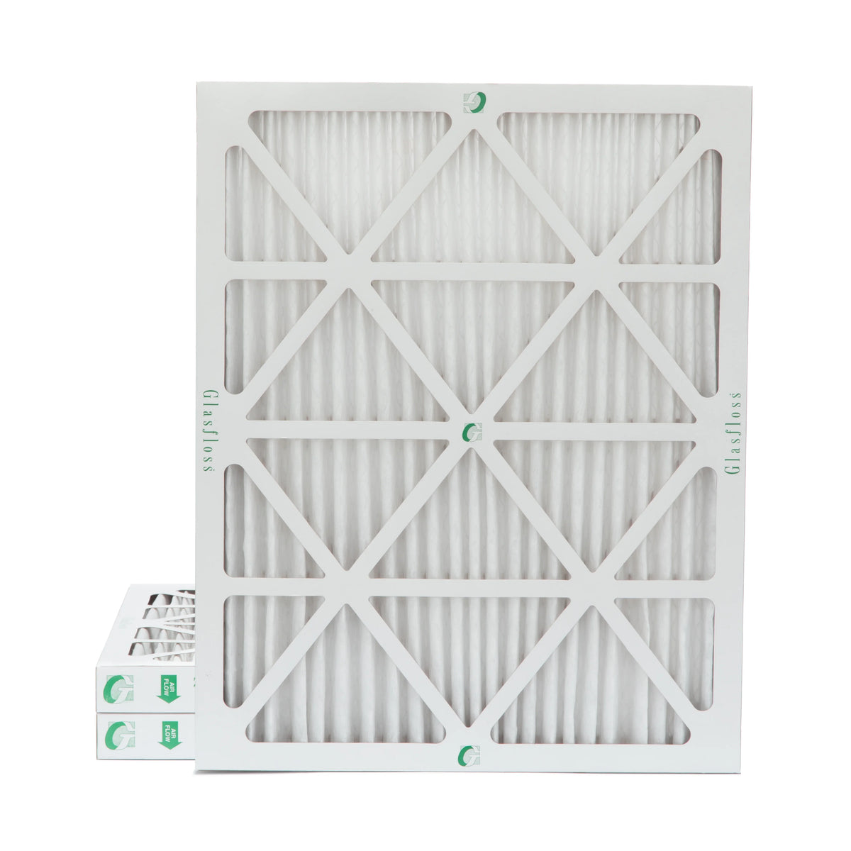 3 by 18x24x2 1-3/4 Air Filters x Size: Pleated 2" Glasfloss. Inch of 17-1/2 10 23-1/2 Pack MERV x Actual