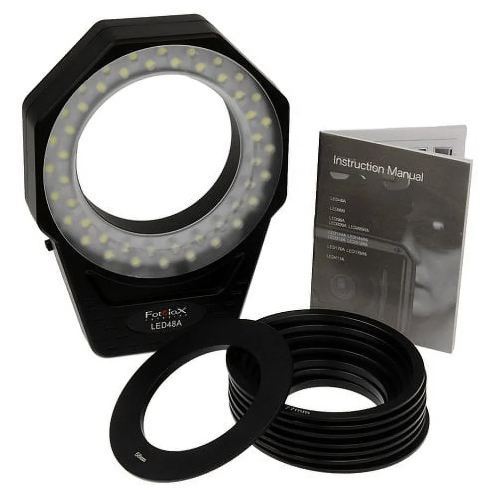 D2X, Ring 48a Macro D3, LED Kit Fotodiox D100, D200, Photography, D700, Extreme D4, D2Hs, D300S, D2Xs, Macro Pro Extension D1X, with fits D1H, for Nikon D40 Light D1, D800, D2H, D800E, D3s, D300, D3X,