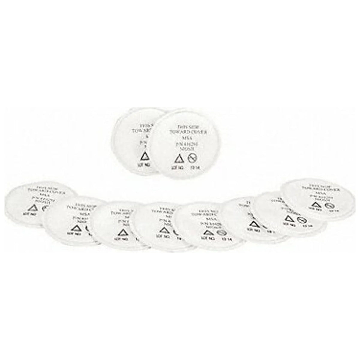 Msa 816661 Safety Filter,Black,Threaded,PK50