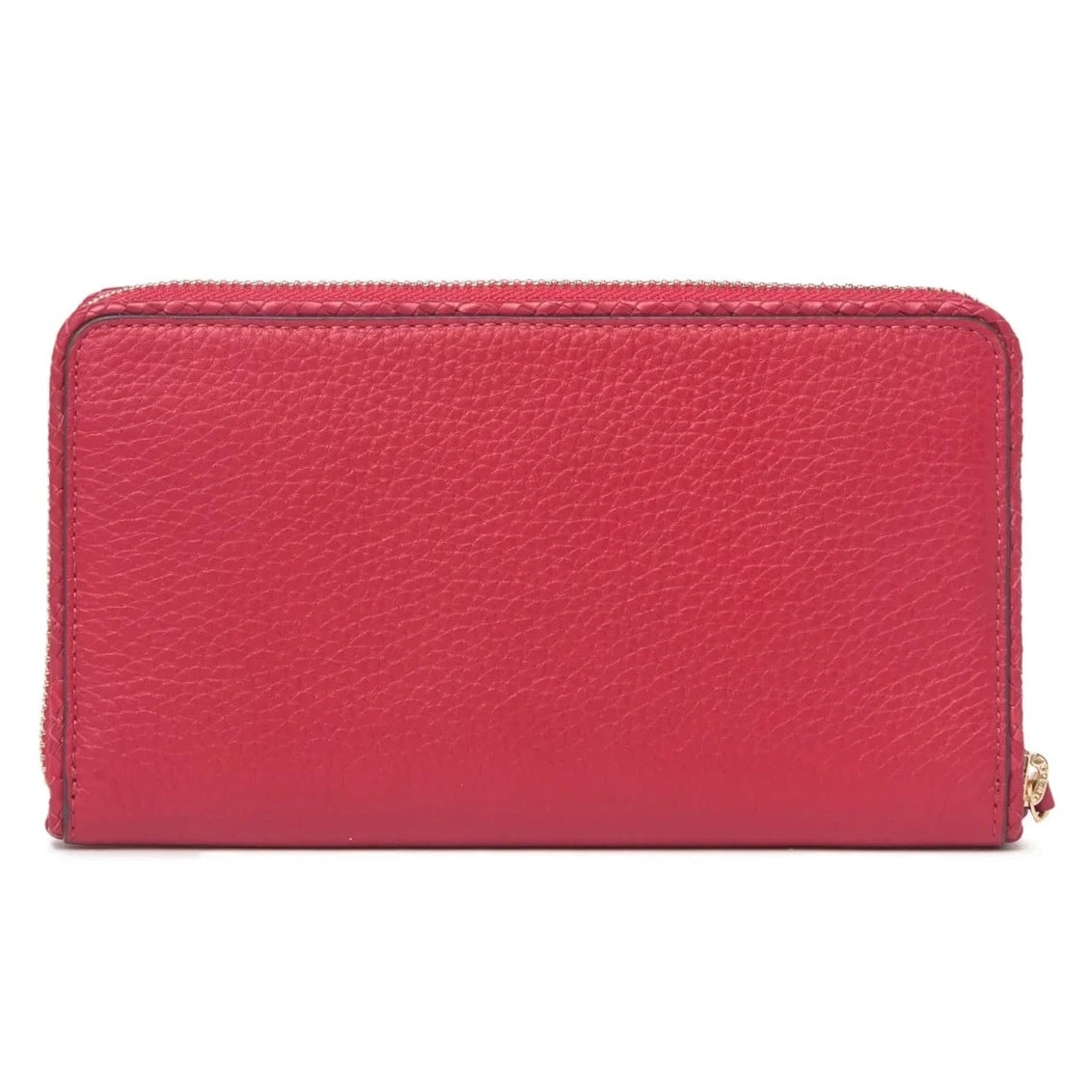 Tory Zip Around Burch Wallet Pebbled (Kir Royale) Leather Taylor Continental