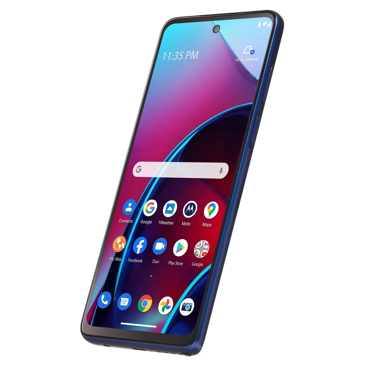 by Blue- 128GB, to G Smartphone Prepaid by Stylus Verizon Total Verizon] Moto 4G Motorola (2022), Total [Locked