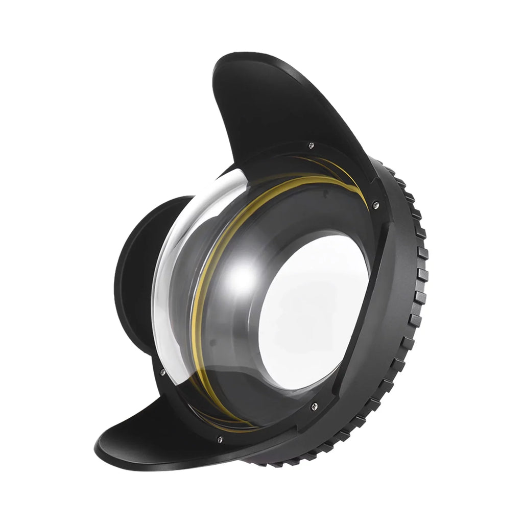 200mm Adapter 67mm Angle Case for Round Housing Fisheye Camera 197ft Cover MEIKON Shade Waterproof Lens Diving Camera 60m/ Underwater Port Wide Dome