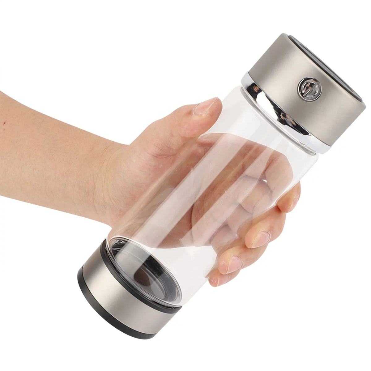USB Portable Filter Charging Hydrogen Nikou Purifier Water Rich Glass Cup Anti-Skid Lonizer Bottle