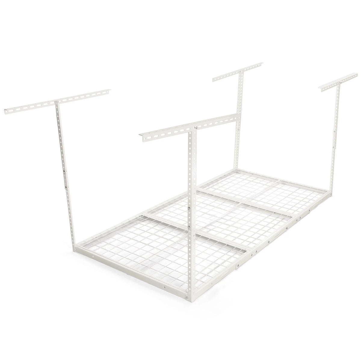 Width White Length Kojem 72" 36" Storage Garage 40" x 3x6 x Adjustable Ceiling Rack, Storage Height, Overhead