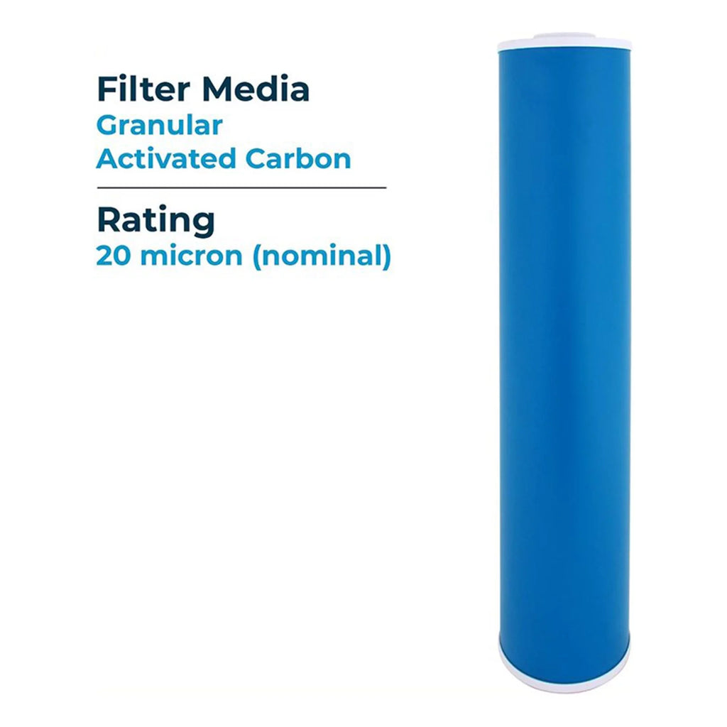 Granular 4 Carbon Activated SpiroPure Filter, Pack Micron 20 Water
