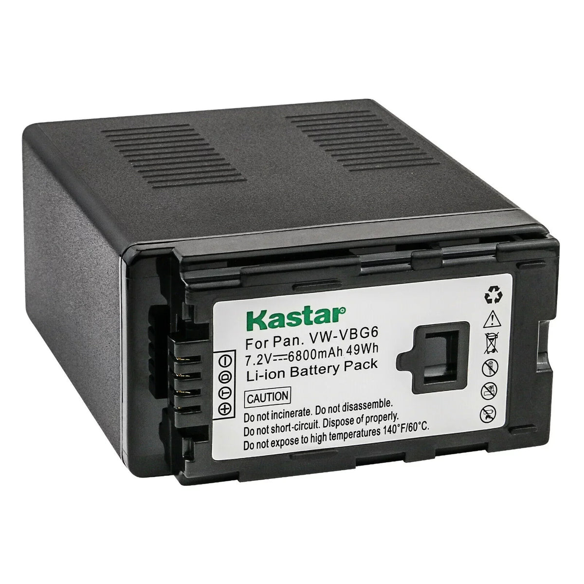 AF105 AC160 AC130 VSK0698 Pro VW-VBG6GK AG-AC7 Battery, Panasonic 2-Pack CGA-E625 VW-VBG6-K DE-A38, Kastar Panasonic HSC1U Battery Charger, VW-VBG6PPK, for VW-VBG6 VSK0631, VW-VBG6 Replacement HMR10