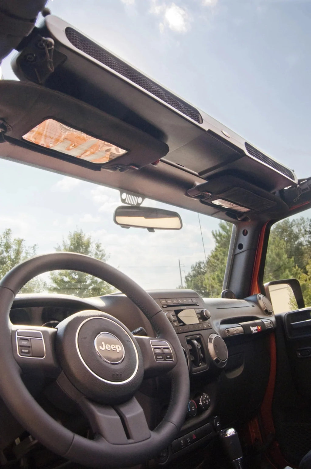 by Unlimited, - Select: 2015-2018 Jeep 2012-2014 Compatible 13551.14 Overhead with Wrangler Storage | Wrangler Rugged Ridge RealTruck Jeep Console