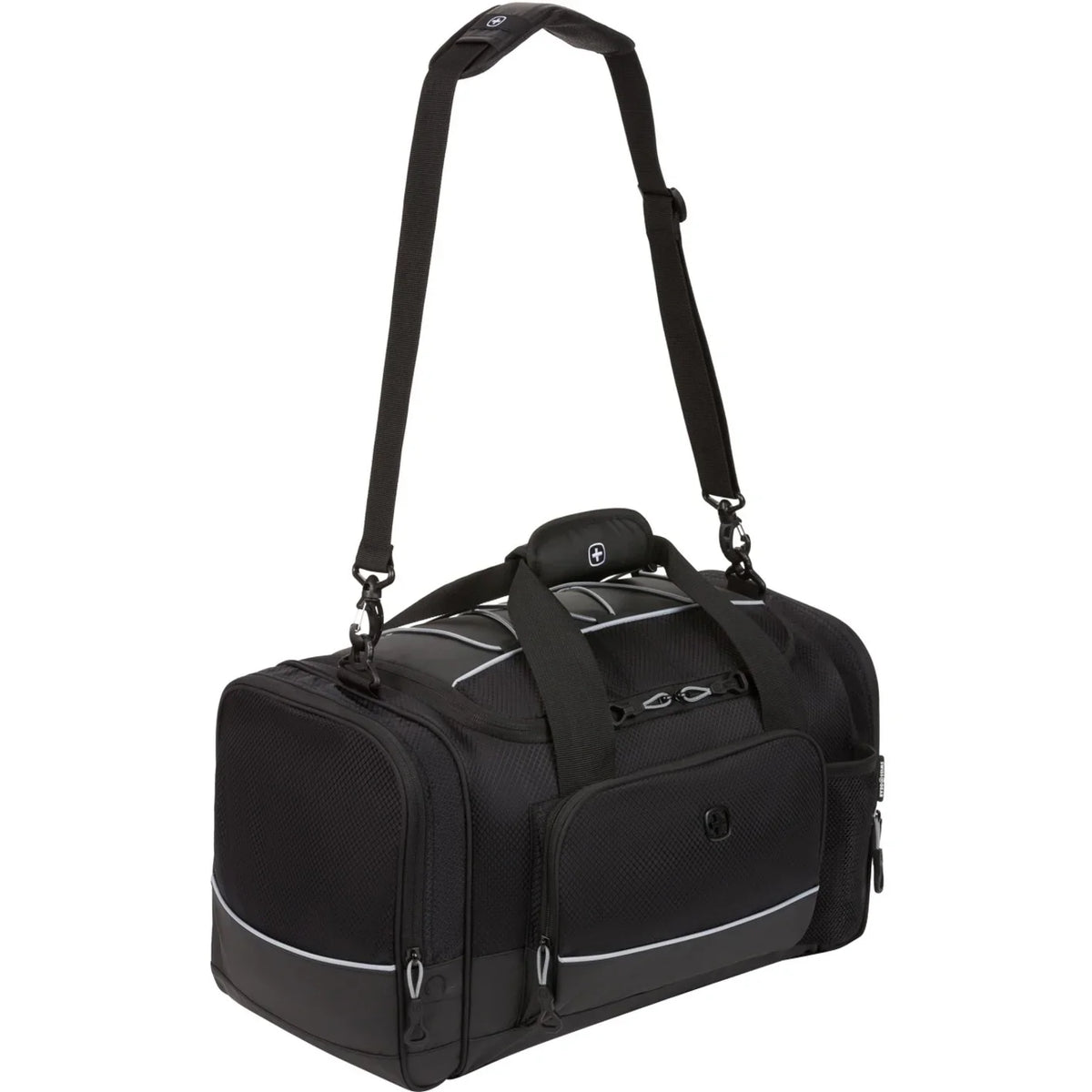 (Duffel) SwissGear Carrying 9000200006 Rugged Black Dobby Essential, Case Travel Apex