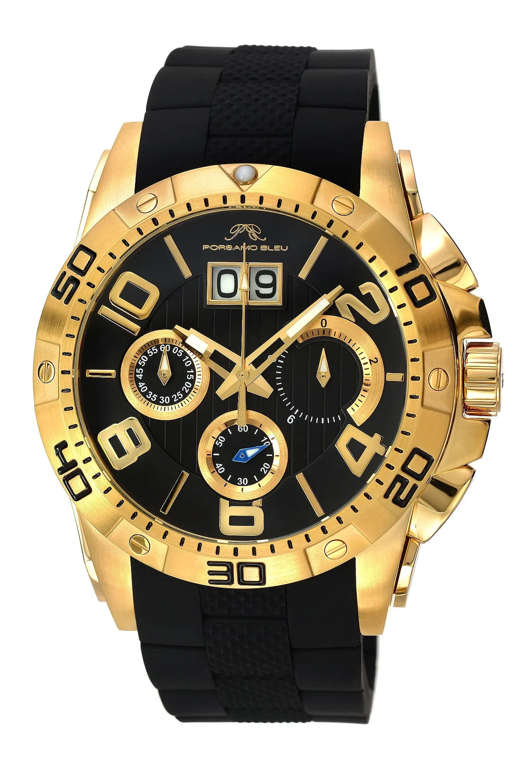 Men's Chronograph Francoise Watch 245AFRR Bleu Porsamo