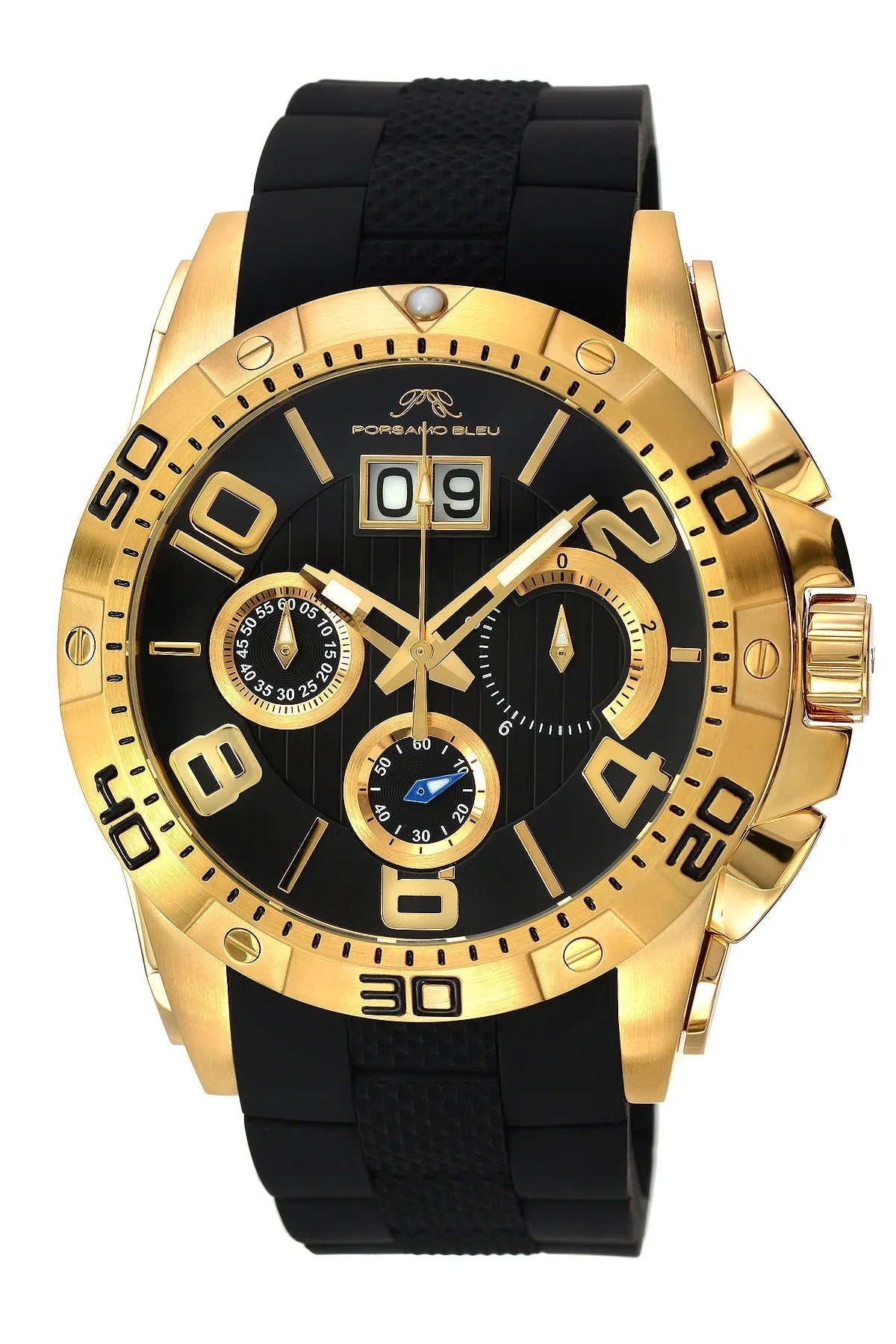 Men's Chronograph Francoise Watch 245AFRR Bleu Porsamo