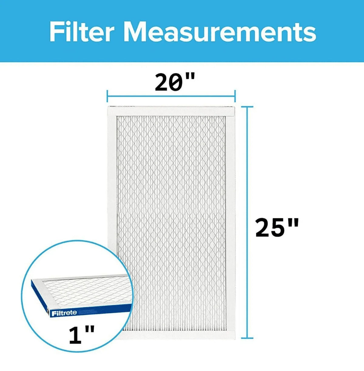 FILTERS Premium *EN Pollutants Filters 3M Series - Allergen (20x25x1) 2200 Air - Home Filtrete Filters & 3