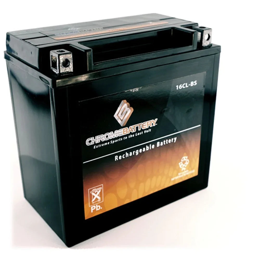 Yb16cl-bs Chrome All for Battery Polaris All Jet Models Battery Years Ski Cc All