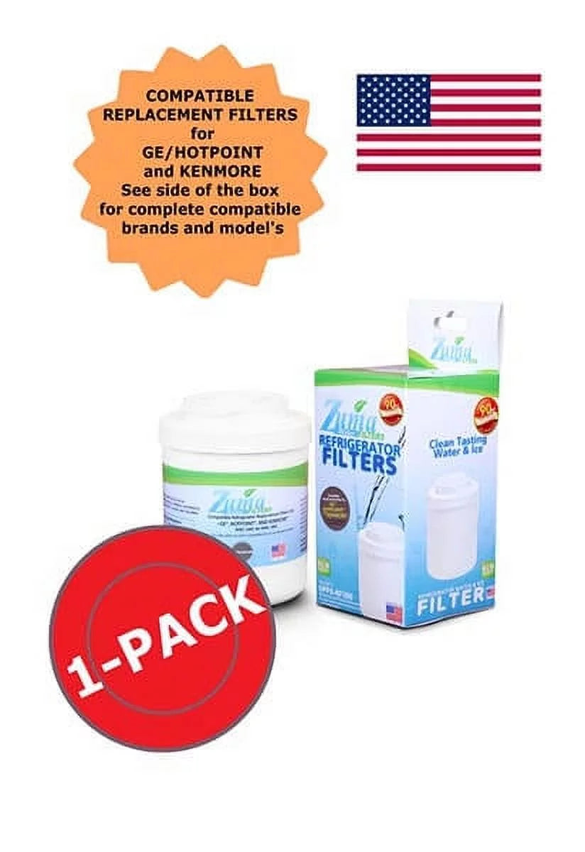 Compatible with ZUMA MWF # in Water Brand - Filter OPFG-RF300 , - , Model GE® , 1525 Made Ice and U.S.A.